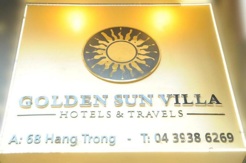 Hanoi Golden Sunshine Villa Hotel And Travel מראה חיצוני תמונה